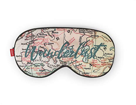 Legami - Schlafmaske mit verstellbarem Gummiband, praktisch und bequem, blockiert die Lichter, 20,5 x 10 cm, Travel, geeignet für Reisen und Schlaf