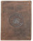 Frédéric Johns Portefeuille Homme - Grand Portefeuille - Portefeuille Cuir Veritable - Porte Carte Homme Cuir Modèle World (Marron)