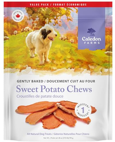 Caledon Farms Value Pack Sweet Potato Chews Dog Treats 28oz/795G