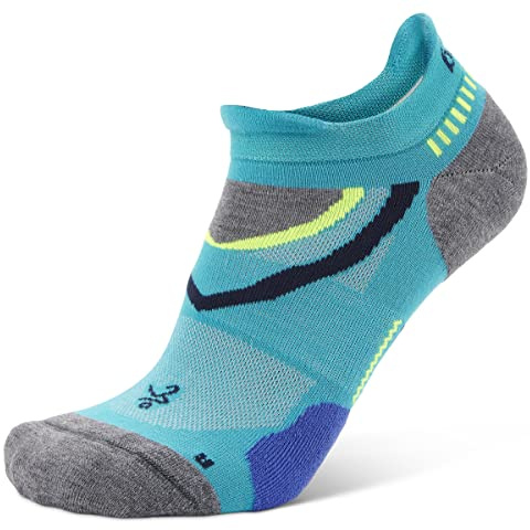 Balega Ultraglide Cushioning Performance No Show Athletic Running Socks for Men and Women (1 Pair)