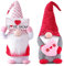 Hpbaggy Muttertag Deko Wichtel 2 Stück, Wichtel Frühling, Muttertag Deko Puppe, Wichtel Figuren, Puppe Ornament zum Muttertag, Puppe Frühling, Muttertagsgeschenk, Geburtstagsgeschenk für Mama