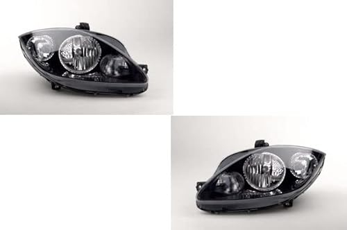 Johns, Scheinwerfer Satz passend für Seat Leon Scheinwerfer (1P) 04/09- H7/H1 Set links & rechts