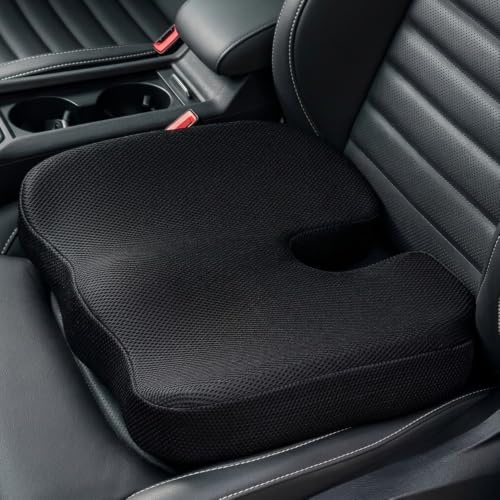 FOUNDCOOL Coussin Voiture Conducteur Rehausseur Siège Adulte Ergonomique
