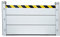Hochwasserschutz Barriere Kellerfenster, Garage, StraBe, Aussen Feuerwehr Hochwasserschutz Barriere Tur, Aluminiumlegierung Material, Gut Wasserdicht Wiederverwendbar (Size : 100 * 40cm)