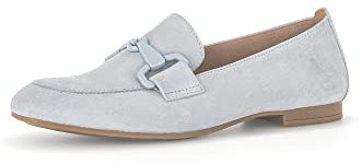 Gabor Damen Slipper, Frauen Slip On,Schlupfschuhe,schluepfschuhe,College Schuhe,Businessschuhe,Slip-ons,Mokassins,aquamarin (Uni),39 EU / 6 UK