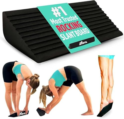 Slant Board for Calf Stretching | Balance Board Calf Stretcher for Plantar Fasciitis Relief,Achilles Tendonitis Reliefs,Shin Splint Relief,Squat Wedge