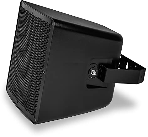 ic audio Lautsprecher PRO 250-300 – Wetterfester Außenlautsprecher für Sprache und Musik, einfache Wandmontage, 250 Watt Speaker, ideal für drinnen und draußen – Schwarz
