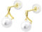 TIME ROAD Ohrringe HIN00132 Gold Damen, Gold, Kein Edelstein