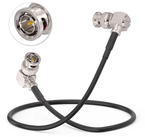 Superbat 3G 6G HD SDI Kabel BNC Kabel (Belden 1855A) 12 Zoll (30cm) - Unterstützt HD-SDI/3G-SDI/4K VCR SDI Videokabel Präzisionsvideokabel