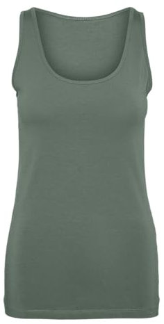 VERO MODA Vmlulu JRS GA Noos Débardeur Long, Laurel Wreath, M Femmes