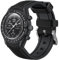 Armband für Omega x Swatch MoonSwatch 20mm, weiche Silikon Omega X Swatch Moonswatch Speedmaster Ersatzband ohne Lücken, gebogenes Moonswatch Swatch Armband für Männer Frauen (Schwarze weiße Linie)