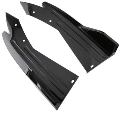 EsprAL 2PCS Auto ABS heckspoiler Ecke Hecklippe Winkel Wrap Angle, Für BMW 1 E87 3 Series E90/E91/E92/E93 5 Series E60/E61 Z4 E89 X5 E53 Heck Stoßstange Diffusor Splitter Spoiler Protector