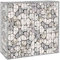 IDMarket - Lot de 2 gabions pour pierre 100 x 30 x 80 cm