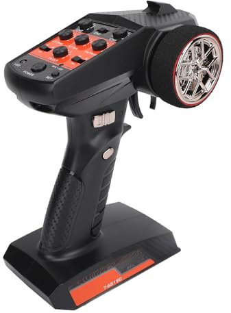 Alomejor 7 Kanäle RC Car Fernbedienung 2,4 GHz Empfänger Funkfernbedienung Sender mit Throttle Runaway für RC Car Boat