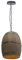 AUYART Lampe suspendue en forme de tonneau de vin - Style rétro - En bois flotté - Éclairage d'ambiance - Hauteur réglable - Pour bars, caves à vin, restaurants