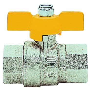 Kugelhahn mit vollem Durchgang für Gas Kugelhahn sic. 1 ff d25