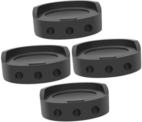 DIYEAH 4pièces Lot de Patins Anti-Vibrations pour Machine à Laver Stabilisateur Protection De Sol