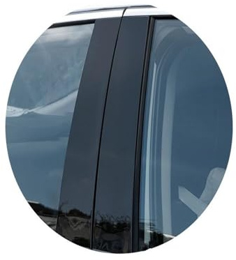 Adesivo Rivestimento Copertina Post Per VW Per Golf 5 MK5 2003 2004 2005 2006 2007 2008-2009(Nero)