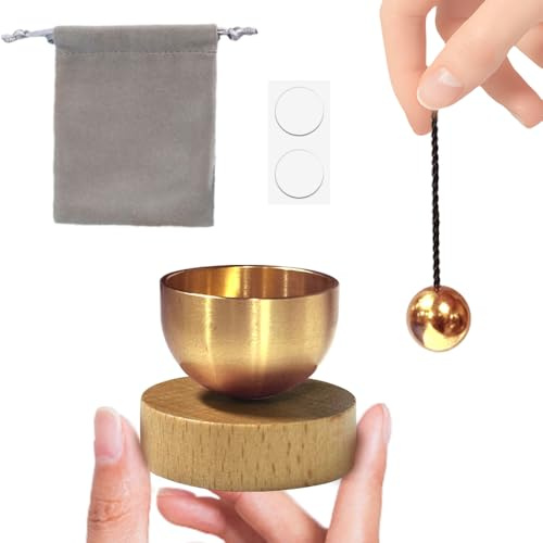 HuaMuDM Cuenco Tibetano Nepal,Juego De Cuencos Tibetanos | Cuenco de Meditación,Set Tibetano para Meditación,para Cantar para Yoga,Meditación y Relajación