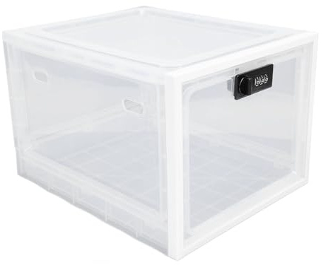 Abschließbare Kühlschrankbox mit Zahlenschloss für Medikamente & Snacks | BPA-freier Lebensmittelbehälter für die Küche, 3-stelliger Code zum Schutz vor Kindern