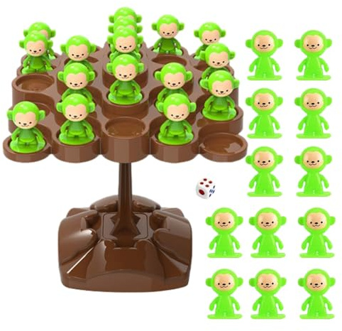 Balance Spiel mit Affen und | Erwachungsspielzeug, Gesellschaftsspiel | für Kindergarten Schule zu Hause Party Ferienkolonie