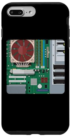 Computer Repair Technicians PC Fans Motherboard Inside Case Case for iPhone 7 Plus/8 Plus