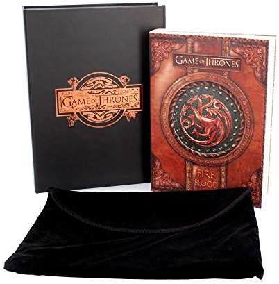 Game of Thrones Offizielles Lizenziertes Targaryen Fire and Blood Small Journal