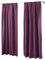 Laneetal Verdunkelungsgardine mit Kräuselband 2 Stücke Vorhang Blickdicht Verdunklungsvorhang in Violette 135x245 cm Thermovorhang für Schlafzimmer Gardine Lichtundurchlässig