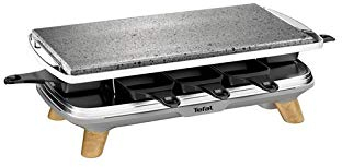 Pierre à griller Tefal Raclette Pierrade Gourmet PR620D12 1350 W Gris