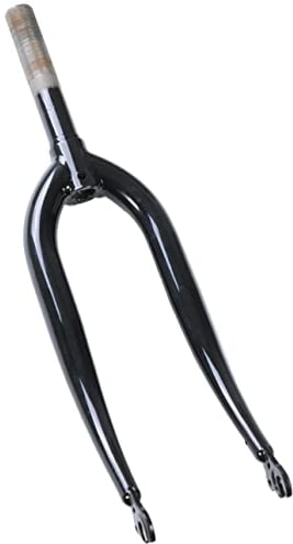 Discount Bicycle Forks 20 Wheel Kids Bike Threaded 1 25.4mm Rigid Caliper Brake 133mm Steerer Black