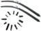 LiteSync AFM24-17 Pair Refresh Aero-D Flat Front Windscreen Wiper Blades Set 24 600mm 17 430mm Multi Fit Aerodynamically Efficient