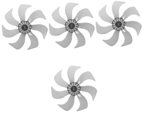 Zerodeko 4 Piezas 7 Aspas De Ventilador De Piso Ventiladores Para El Hogar Hojas De Ventilador Eléctrico Aspas De Repuesto Accesorios Para Ventiladores Aspas De Ventilador De Techo