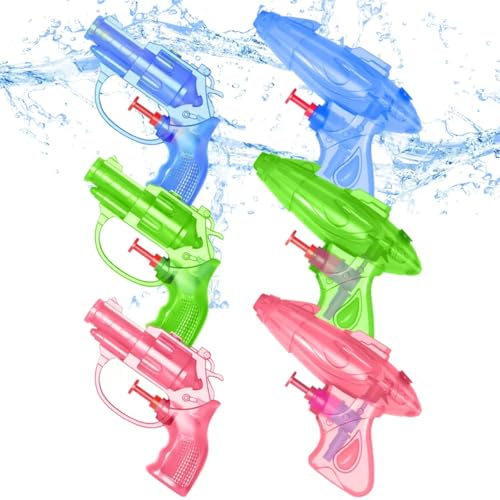 Mini Pistola Juguetes Agua,Pistolas de Agua Pequeñas,Pistolas De Agua,Chorro de Agua Verano Juguetes,Piscina, Verano, Jardín Al Aire Libre