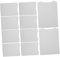 MUCKLILY 10pcs Shirt Cardboard Lining Board Folding for T-shirt Packaging and Garment Display Easy to Use Clothes Cardboards for Home and Store White Paperboard