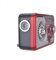 040 - Radio Rechargeable Vintage 3 Bandes FM AM SW USB MP3 TF Lampe LED Batterie/Secteur 110/220
