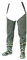 Stivali da Pesca Stivali da Wading Impermeabili per Esterni per Uomo Donna Stivali da Pesca Waders Leggeri E Comodi per Giardinaggio Escursioni(46 EU)