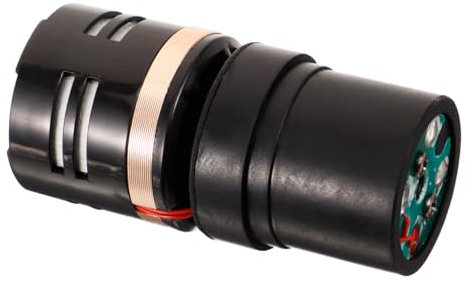 OFFSCH Nucleo Del Microfono Capsula Microfonica Dinamica Capsula Della Del Microfono Capsula Microfonica Sostitutiva Accessori Per Microfoni Nucleo Per Microfono Plastica Black