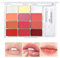 Palette Di Rossetti Lip Gloss - Palette Di Lucidalabbra Da 12 Colori Per Donna | Palette Per Il Trucco Del Rossetto Idratante Lucidalabbra Idratante Colorato Portatili Da Donna (02)