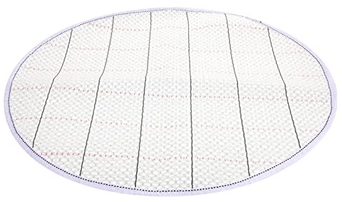 ARTSEWPLY Stickstoffe für Selbstgemacht Teppich Häkelnetz Rohling zum Freien Zuschnitt Polyester Sticktuch Bequem zum Basteln