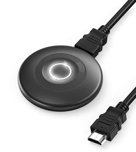 2026 Miracast HDMI Dongle 4K für TV, 2.4/5G Wireless WI-FI Display Adapte, Plug & Play Airplay Receiver Screen Mirror Video from Smartphone OS Android Pad Miracast DLNA PC zu TV Beamer Monitor