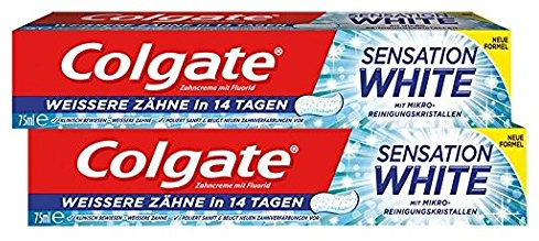Colgate Zahnpasta Sensation White Duo Pack (2 x 75g)