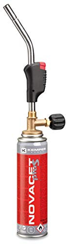 Kemper-Set aus Brenner (Piezo Zündung) und Ventil Kartusche 580S Mini, Mehrfarbig, One Size
