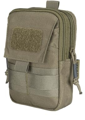 EXCELLENT ELITE SPANKER Tactical Molle Pouch EDC Pocket Organizer Tools Utility Waist Bag(Ranger Green)