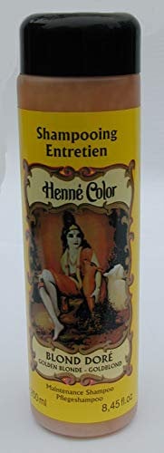 Goldblond (Blond Doré) Henna Shampoo, Inhalt 250ml