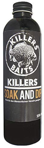 Carp Killers Soak & Dip Green Sardina - 250ml 2 in 1 Flasche