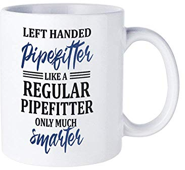 Taza de café de cerámica de cumpleaños para zurdos, novedad inspiradora única, divertida taza de té, blanco, 11 oz, regalo de cumpleaños de Navidad para hombres y mujeres