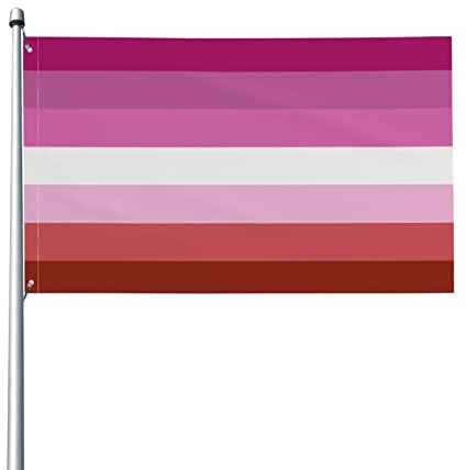 Femme Lesbischer Stolz, rosa Flagge, Gay, Willkommen, Party, Outdoor, Dekoration, Plektren, Haus, Garten, Hof, Dekoration, 9,5 x 1,5 m, große Flagge