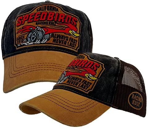 RACING KULT Trucker Cap California Speedbirds mit Stick Unisex