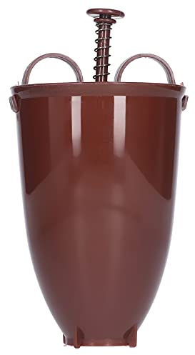 Beignet Maker, 2 Pcs DIY Donut Moule Mini Donut Makers Manuel Donut Maker Distributeur Donut Cake Maker Moule Donut Maker Outil(Brun)