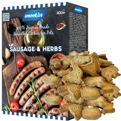 Smookies Sausage & Herbs, 200 Gram Snacks für Hunde